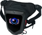 BIOSLED S7-1 LED Pixel Screen Motorcycle Leg Bag