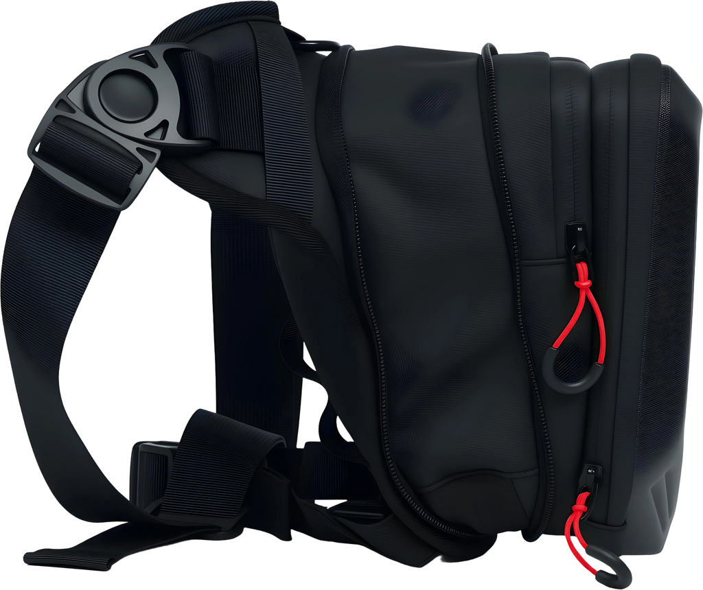BIOSLED S7-1 LED Pixel Screen Motorcycle Leg Bag