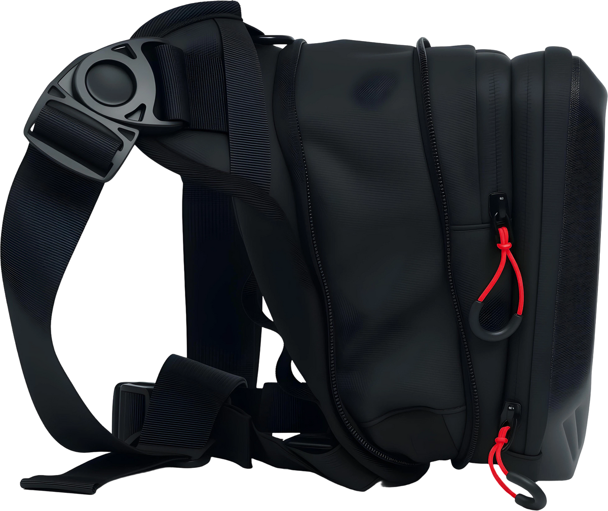 BIOSLED S7-1 LED Pixel Screen Motorcycle Leg Bag