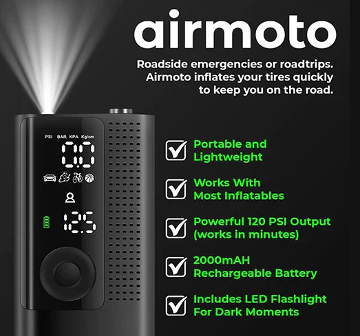 Airmoto Tire Inflator
