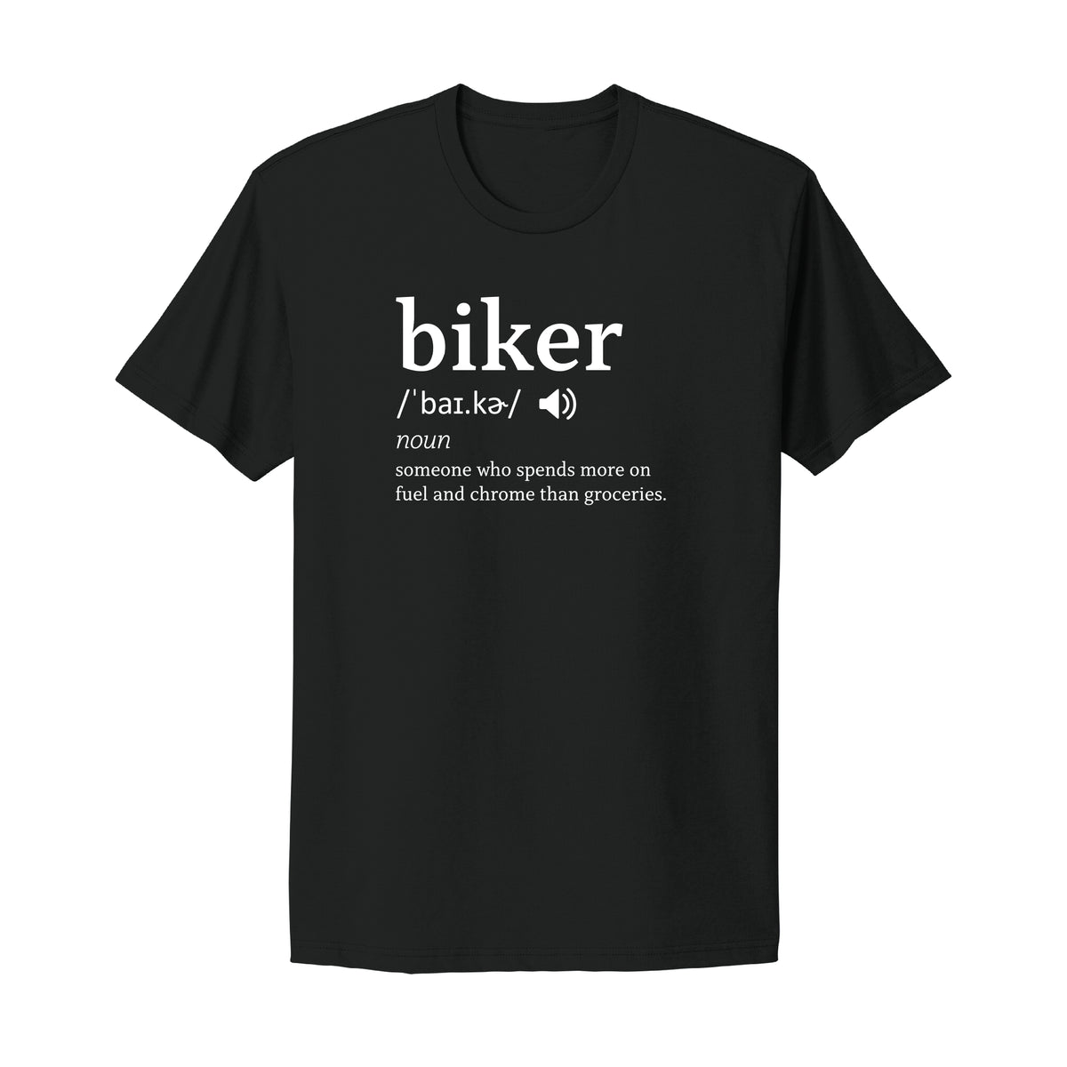 Biker Definition T-Shirt