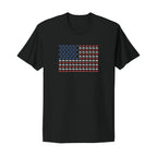Motorcycle USA Flag T-Shirt