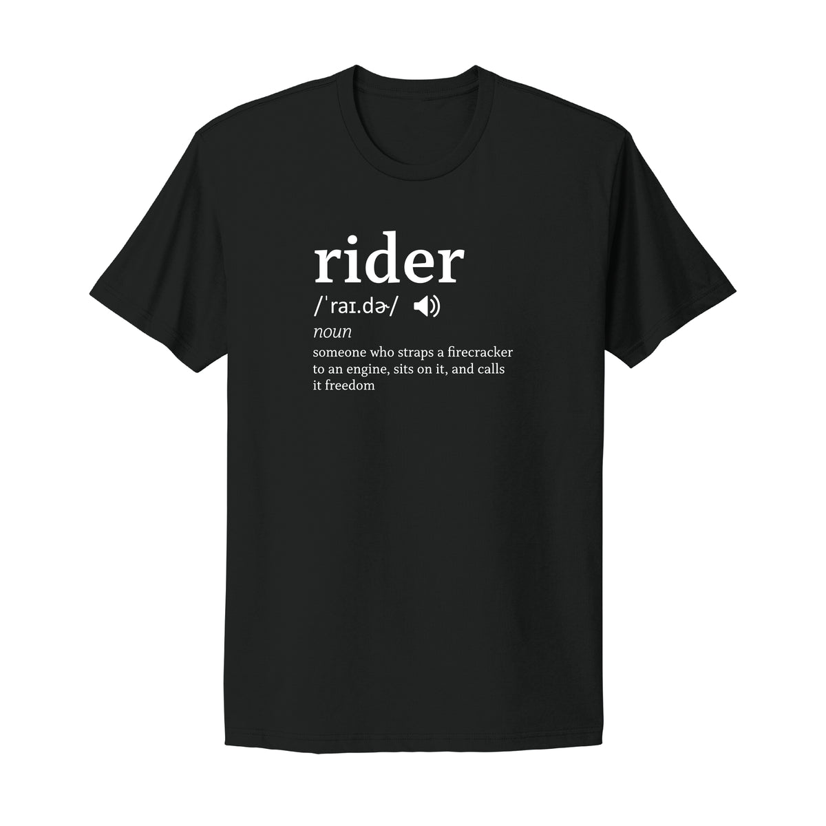 Rider Definition T-Shirt