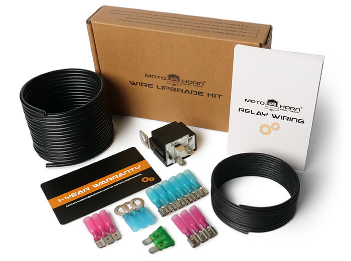 MotoHorn Dual Track Relay Kit