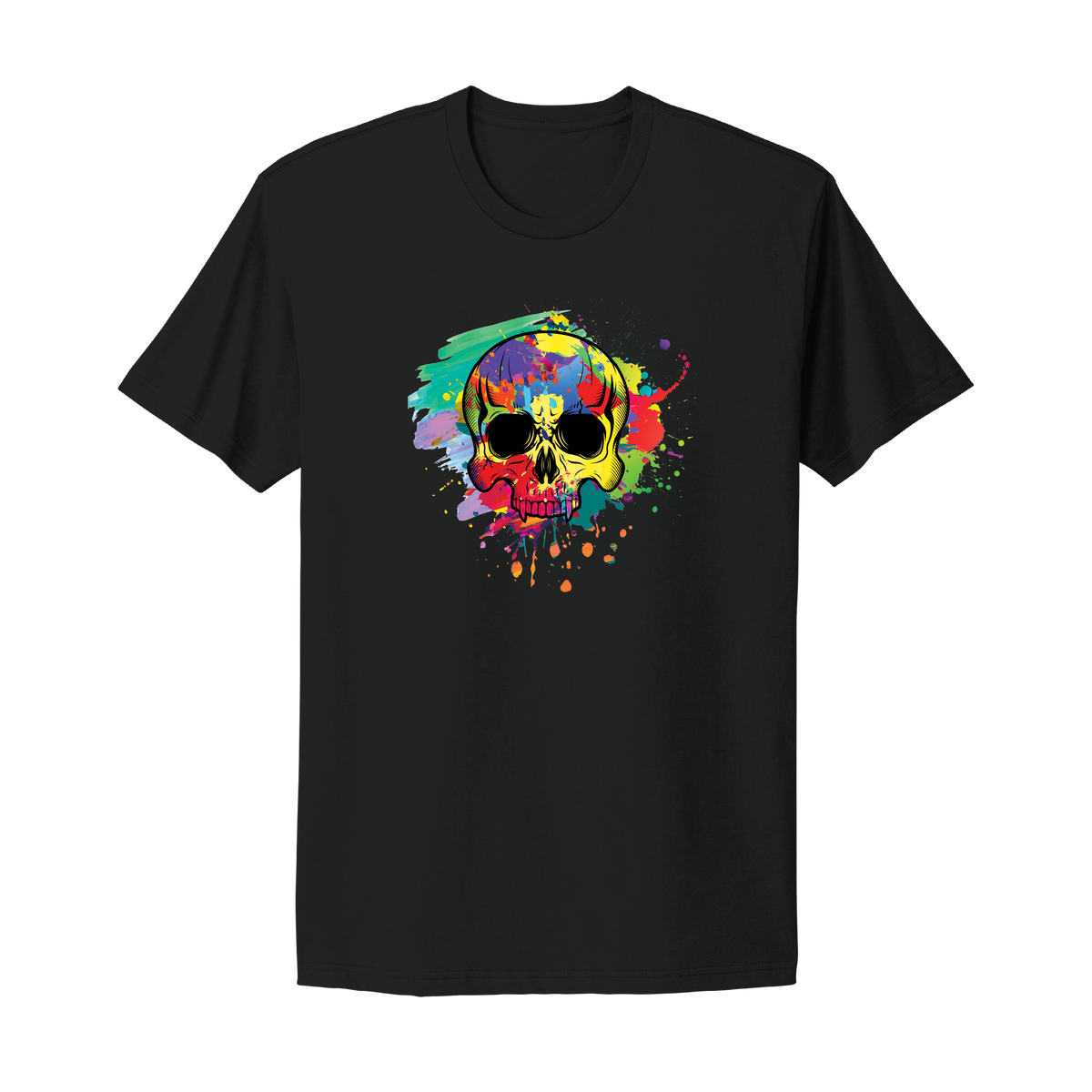 Graffiti Skull T-Shirt