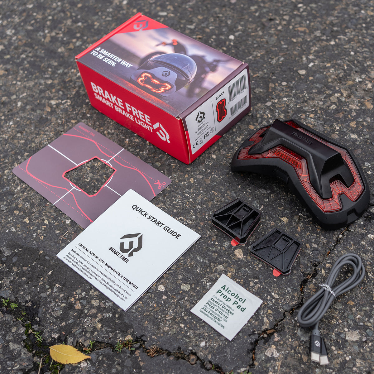 Brake Free Helmet Light (USB-C)